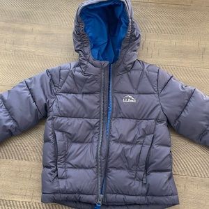 L.L. Bean toddler water repellent down jacket